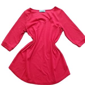 Perfect red holiday blouse size M